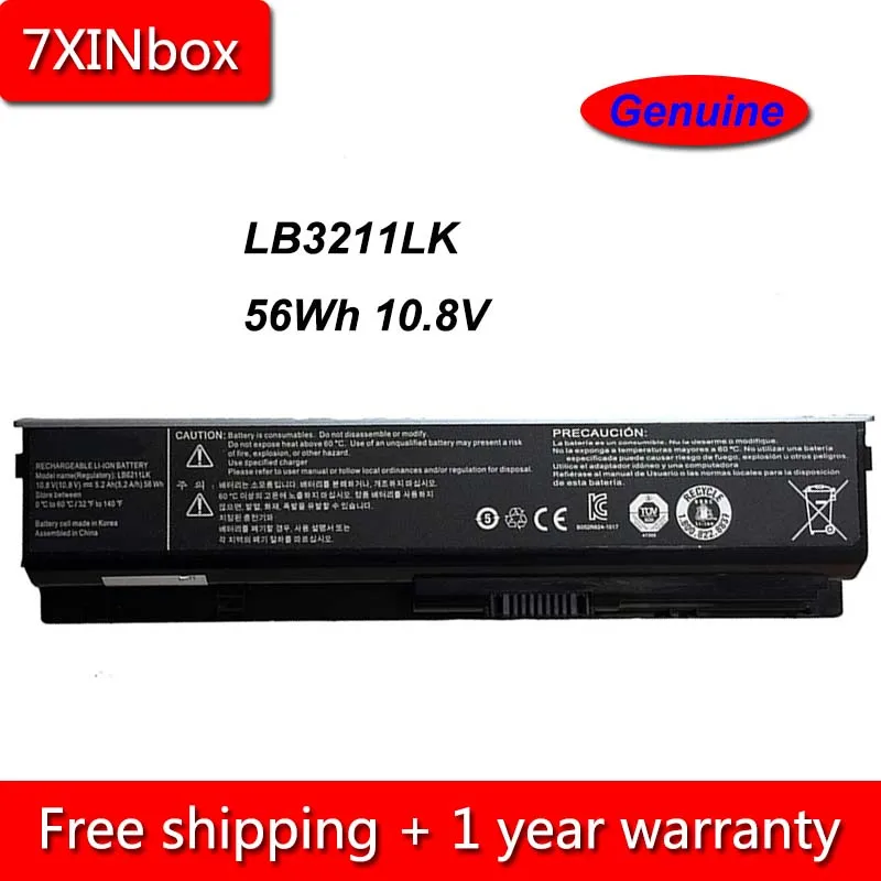 7XINbox 56Wh 5200 мАч 10 8 В подлинный LB3211LK LB6211LK Аккумулятор для ноутбука LG Xnote P430 P530 Tecra C50