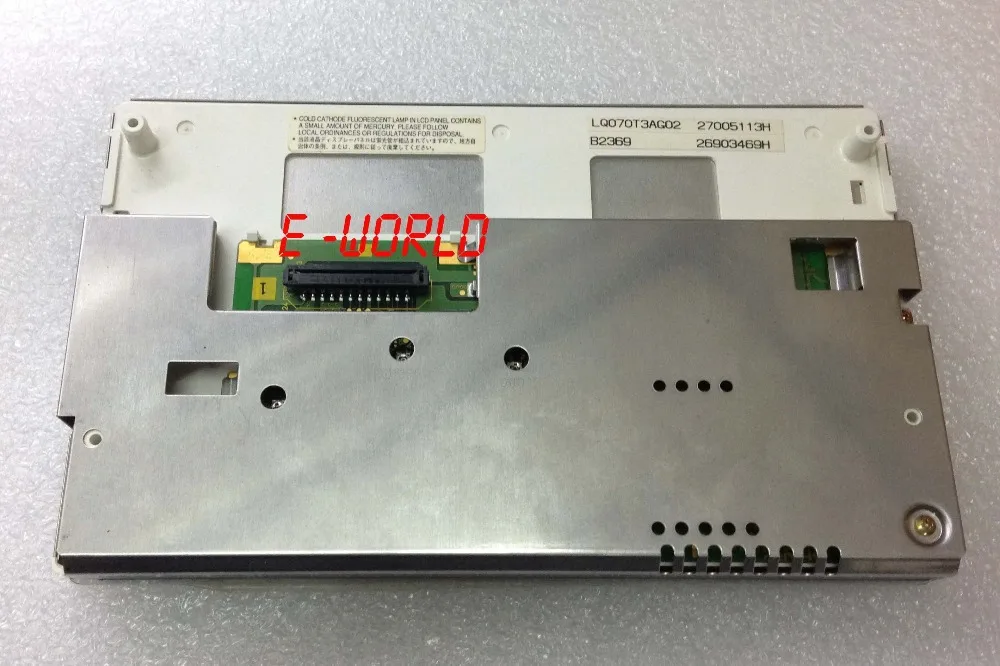 Original 7.0 inch for Sharp LQ070T3AG02 LCD screen display panel module post free shipping Original 7.0 inch for Sharp LQ070T3AG02 LCD screen display panel module post free shipping