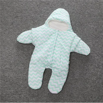 

Retail cartoon baby starfish sleeping bag with cap newborns winter Sleep Sacks Cotton