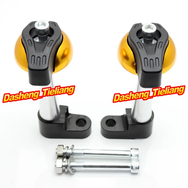 

Motorcycle CNC Stator Cover Slider Frame Crash Protector For Kawasaki Z750 2003 2004 2005 2006, Gold Color