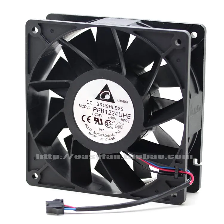 

brand new DELTA PFB1224UHE-8F53 12038 24V 2.40A 12CM high air volume Frequency converter cooling fan