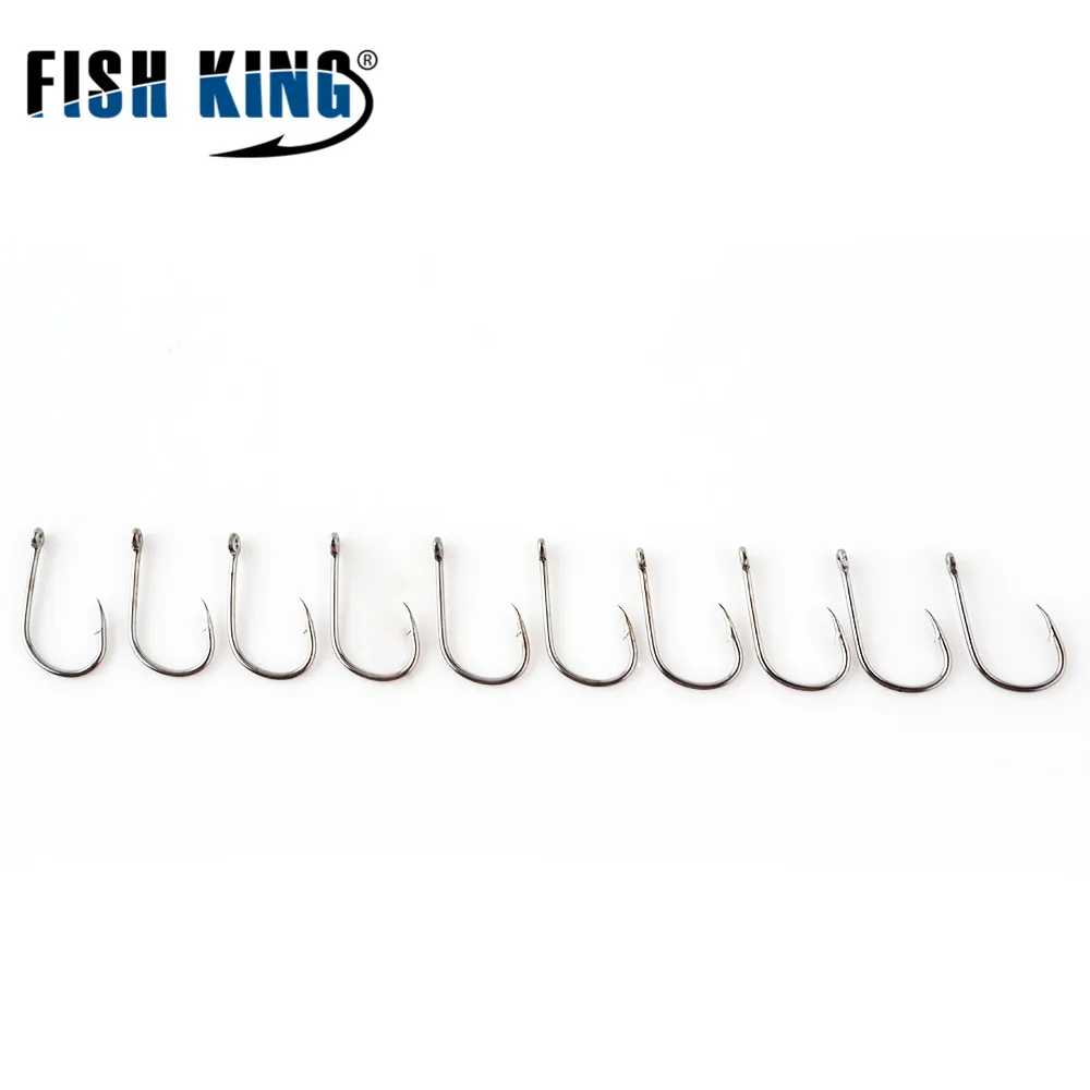 Рыболовные крючки FISH KING FOX ISEMA BLN круглые колючие для карпа рыболовные аксессуары