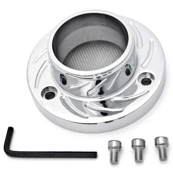 Brand new 100 ATV Exhaust Tip Muffler Power Polished Chrome For Suzuki