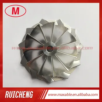 

CT26 48.30/64.89mm 11+0 blades turbocharger billet/milling/aluminum 2618 compressor wheel
