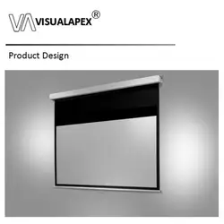 M4VGRY 4:3 видео формат 84 100 120 дюймов манто руководство стены/потолочный pull подпушка проекционный экран с матовый серый