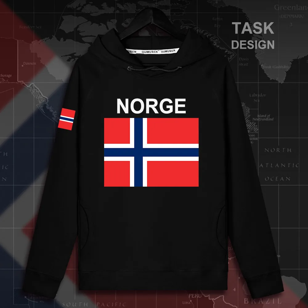 Norway Norge NOR Nordmann NO мужские толстовки с капюшоном, пуловеры, мужские толстовки, тонкая новая уличная одежда в стиле хип-хоп, новинка 02