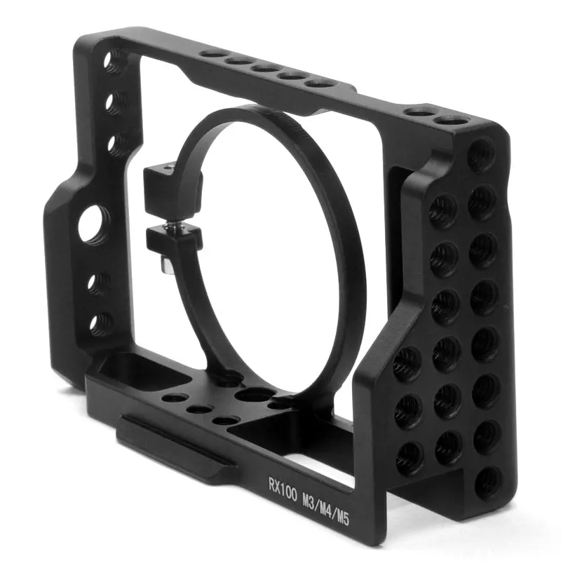 RX100M3 RX100M5 Cage Kit L Quick Release QR Plate Camera Bracket Hand Mount Grip For SONY RX100 3 4 5 Grip RX100 III IV V