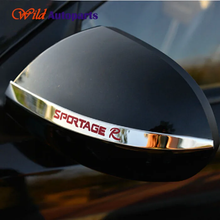 2pcs Stainless Steel Side Rear Mirror Rearview Gar...