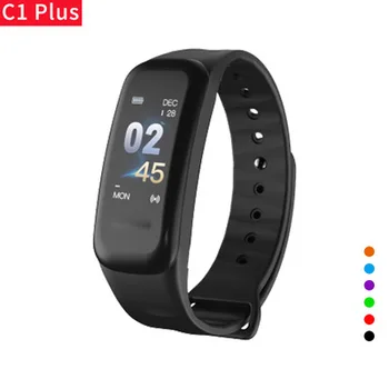 

C1 Smart Bracelet fitness bracelet Dynamics Color Screen Waterproof Activity Heart Rate Monitor Blood Pressure Measurement