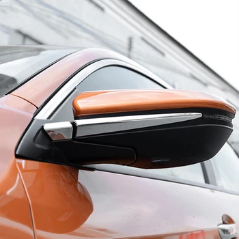 

For Honda Insight 2018 2019 ABS Matte and Carbon fibre Car Rearview mirror decoration strip Cover Trim car styling Accessories