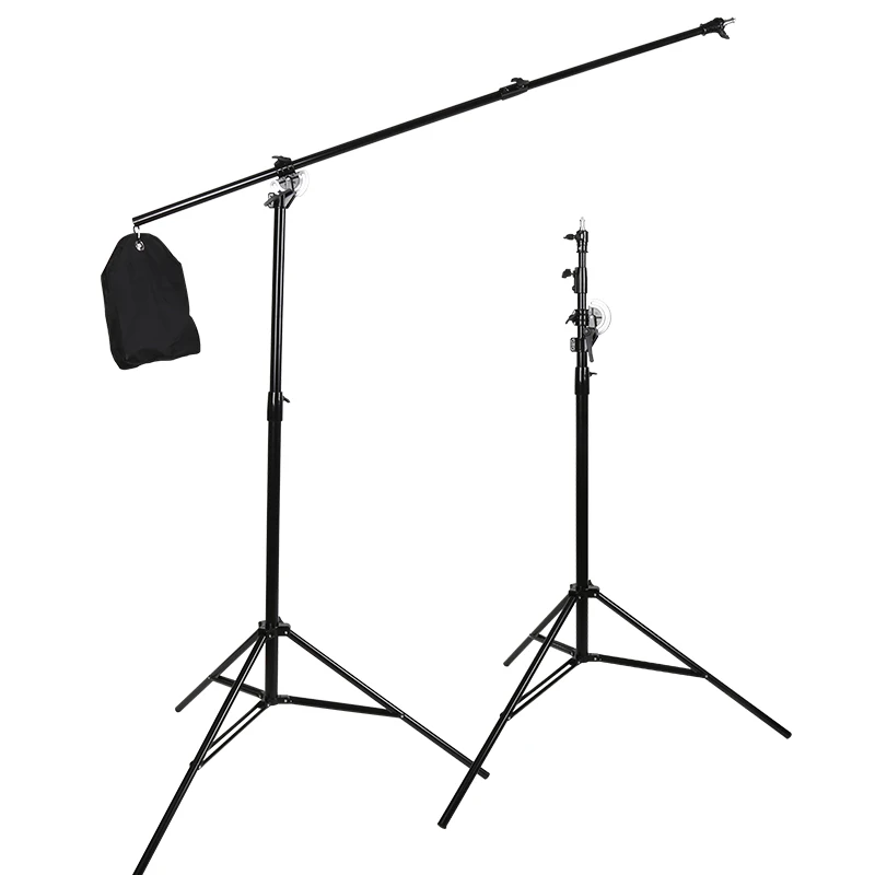 Photographic lamp holder 4 meters dual purpose flash bracket ceiling cantilever rack three tripod photography CD50 | Электроника