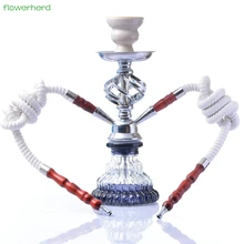 29 см, стиль, стеклянный кальян для кальяна, для курения, Shisha, двойной шланг для водопроводной трубы, дистанционный полный комплект, табак для кальяна, чаша Chicha