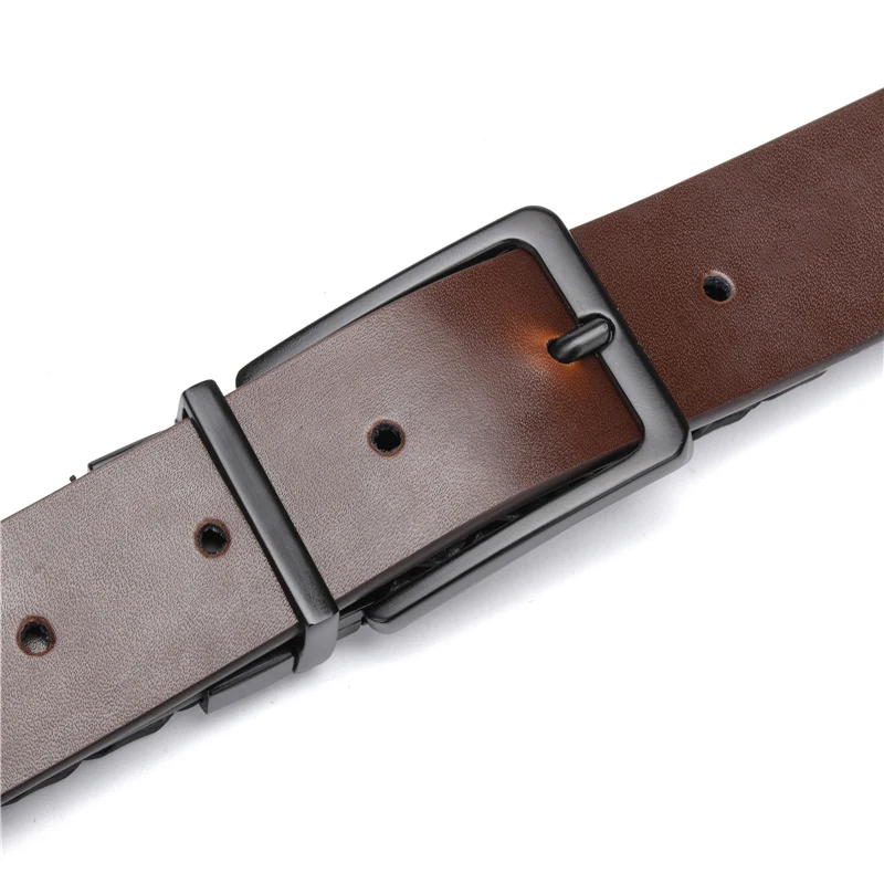 Reversible Bonded Leather Belt