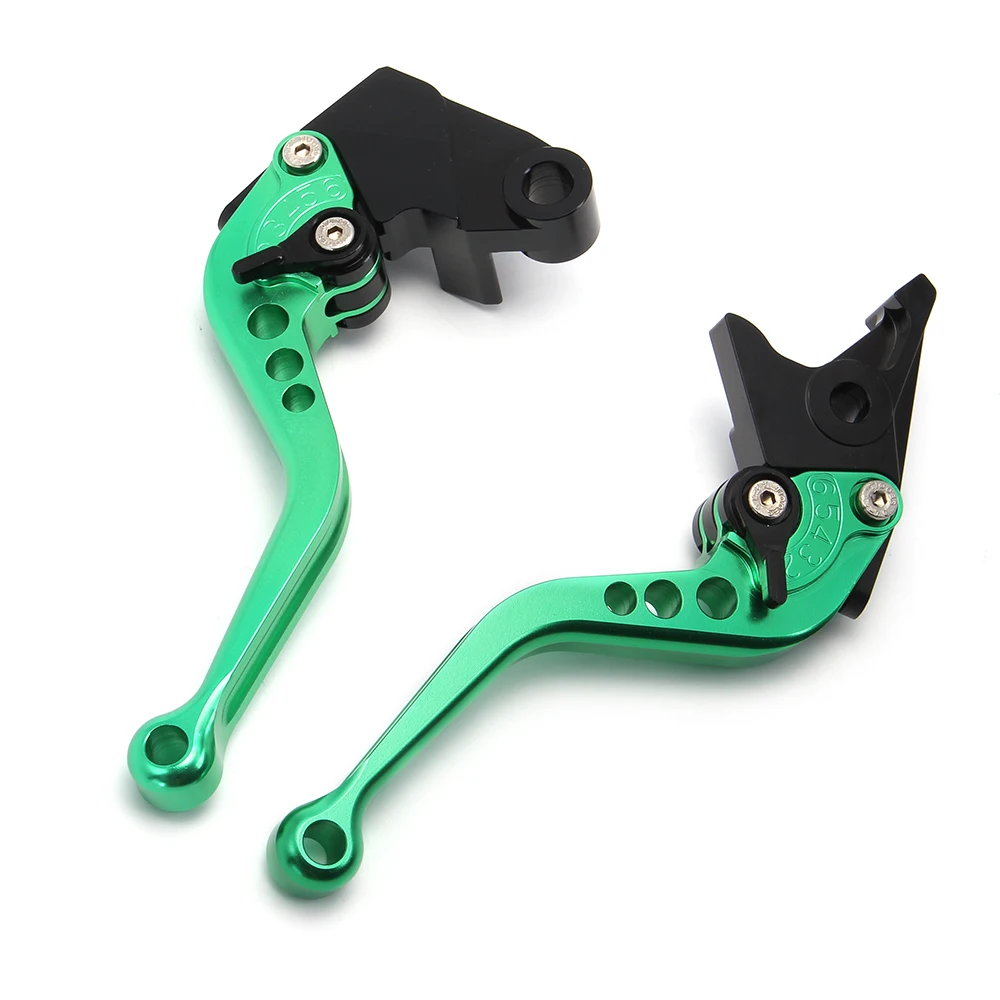 

For KAWASAKI ZX6R ZX636R ZX6RR ZX10R Z1000 VERSYS 1000 ZX12R ZZR600 ZX9R CNC Adjustable Motorcycle Brake Clutch Levers D25