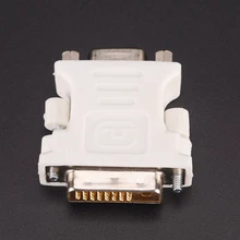 24+ 1 Pin DVI-D-D-M-VGA-F адаптер видео компьютер монитор адаптер-25 Pin(Dual Link) DVI-D Male To 15 Pin VGA Female