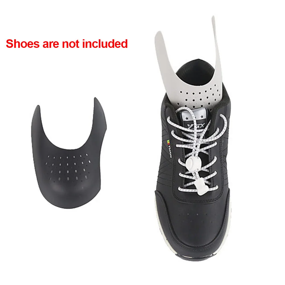 1 Pair Practical Shaper Anti Crease Toe Cap Support Universal Sneaker Shield Keeping Bending Crack Protector Shoe Stretcher