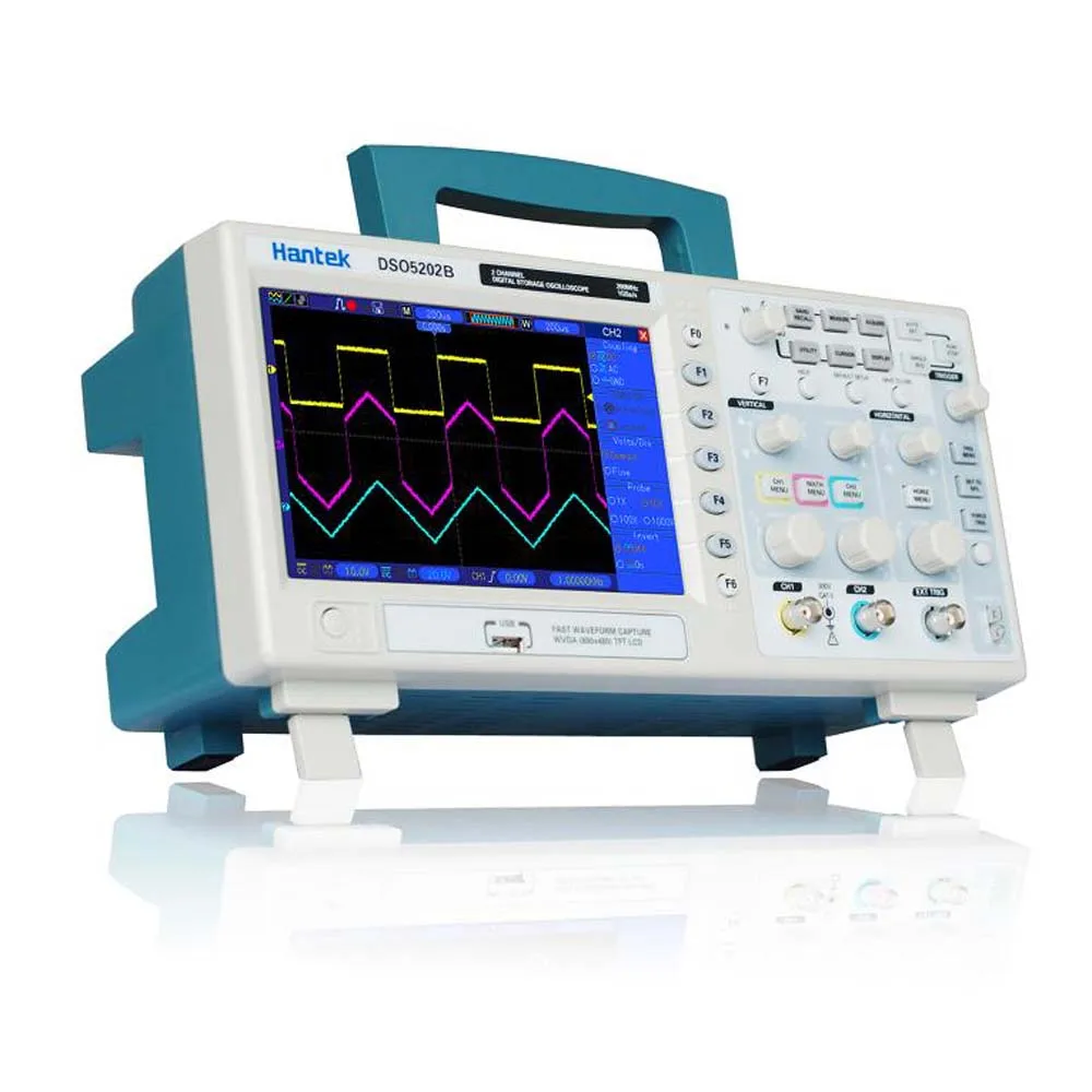 Осциллограф Hantek DSO5202B 5202B 200 МГц 1 Гвыб/с ЖК-дисплей 7 дюймов | Инструменты