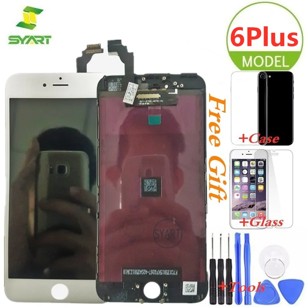 

Phone LCDs For iPhone 6 Plus LCD Display + Touch Screen Digitizer Assembly Replacement Accessories For 5.5 inch iPhone 6Plus LCD