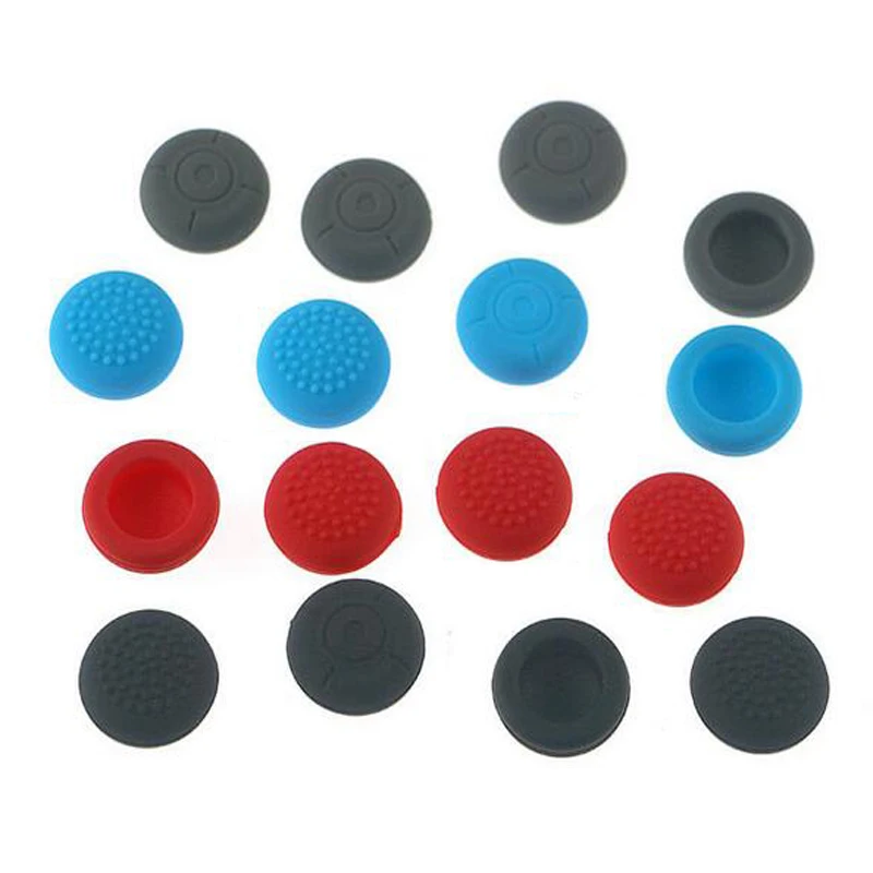 

4PCS Silicone Gel Thumb Stick Grip Caps Joypad Analog Joystick Cover Case For Nintend Switch NS Controllers Joy-Con ThumbStick