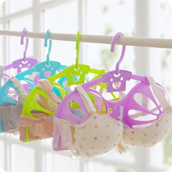 

200pcs/lot Smart Bra Hanger Form Drying Holder Underwear Rack Protector Storage Shaper Shelving Display Organizer