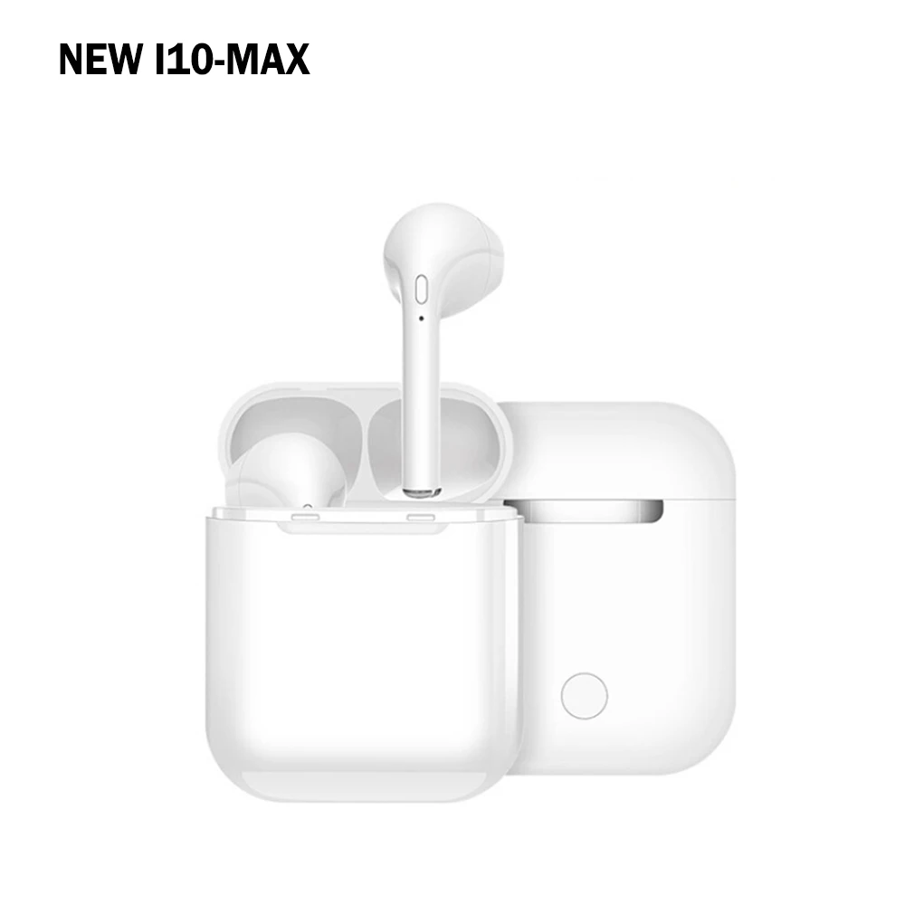 

i10 Max TWS Mini Wireless Bluetooth 5.0 Earphone Stereo Earbud Sport Headset With Charging Box For Iphone Samsung Xiaomi Huawei