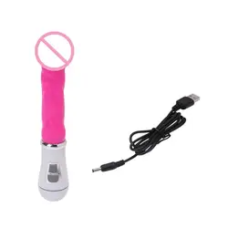 Многоскоростной вибратор USB перезаряжаемые вибратор-фаллоимитатор стимулятор G-spot Массажер для взрослых секс-игрушки для женщин интимные