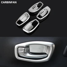 ABS Хромированная Автомобильная дверная ручка крышка чаши внутренняя отделка 4 шт./компл. для Jeep Compass