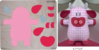 

Pig die cut & Wooden Die Fits MY , New