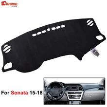 Для Hyundai Sonata LF Даш коврик покрытие для приборной панели приборная панель Крышка солнцезащитный тент приборная панель покрытие ковер автомобильные аксессуары