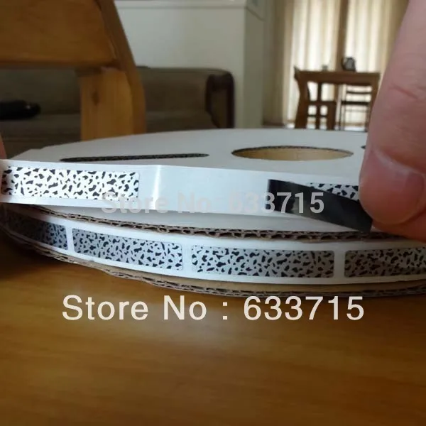 

club card scratch off label sticker in size 40mm *8mm USD15 /1000 pieces