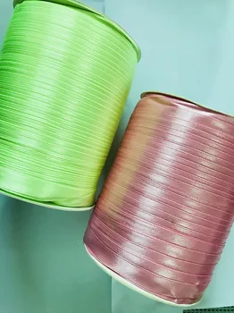 

SALE geinne 10mm wide 450yards/roll pink and light green Single Face Satin Ribbon Wholesale Gift Wrapping Christmas ribbons