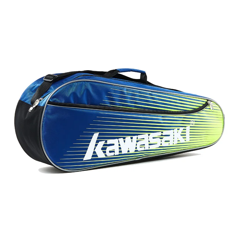 Original Kawasaki Sports Badminton Bag Three Packed Badminton Racket Single Shoulder Tennis Racquet Backpack Bags KBB-8325