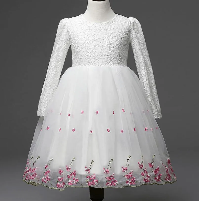 white frock designs