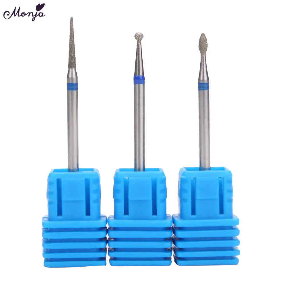Monja Rotary Nail Drill Bit Milling Cutter Burr For Electric Pedicure Clean Remove Cuticle Drills Grinder Machine Accessory | Красота и