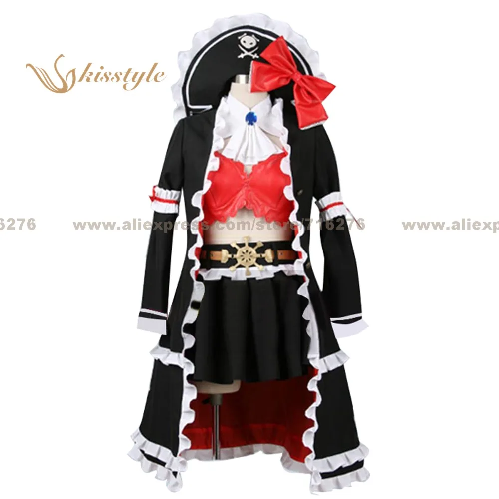 Kisstyle Fashion Queen's Blade Rebellion Kuinzu Bureido Captain Liliana Uniform Cosplay Costume Customized Accepted |