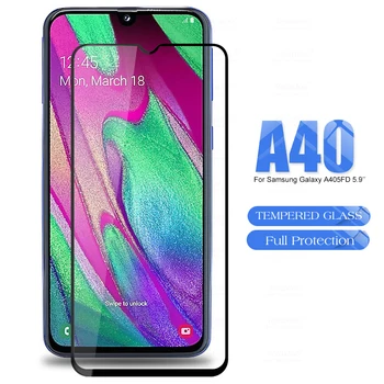

Protective Glass On The For Samsung Galaxy A40 SM-A405F/DS 6.4'' Tempered Glass GalaxyA40 A 40 40A Screen Protector Film Cover