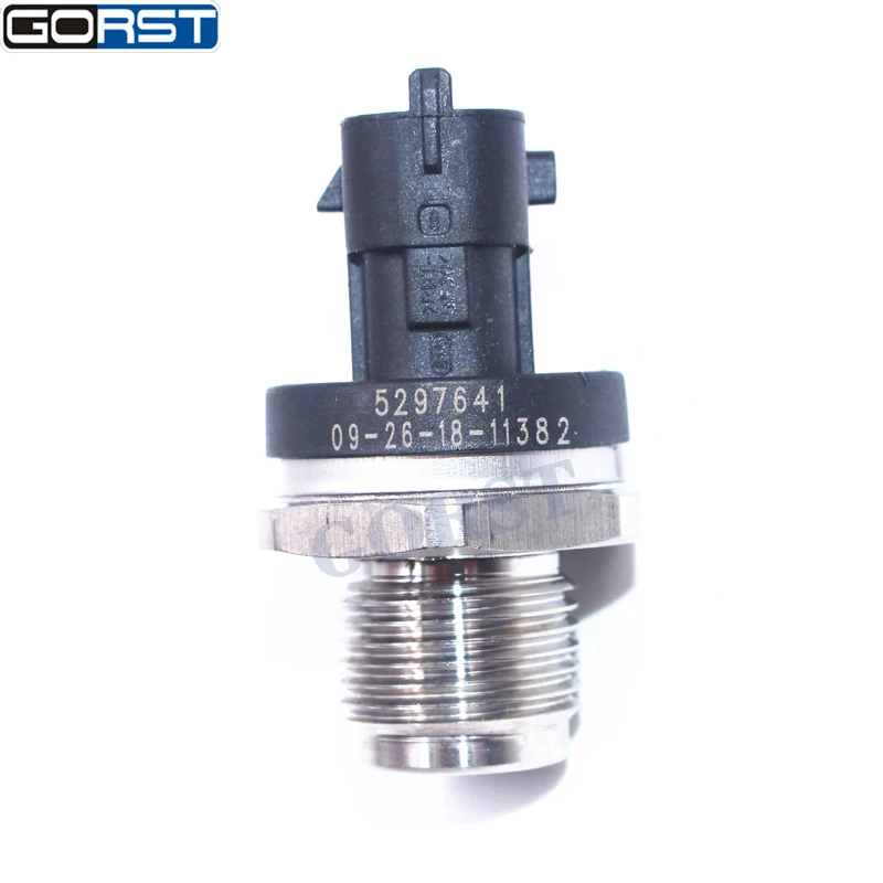 New 0281006325 Fuel Common Rail High Pressure Sensor For Cummins Isf 2.8 3.8 Isbe  Isle Qsl Isde 5297641 for Tata for Iveco Daf -3