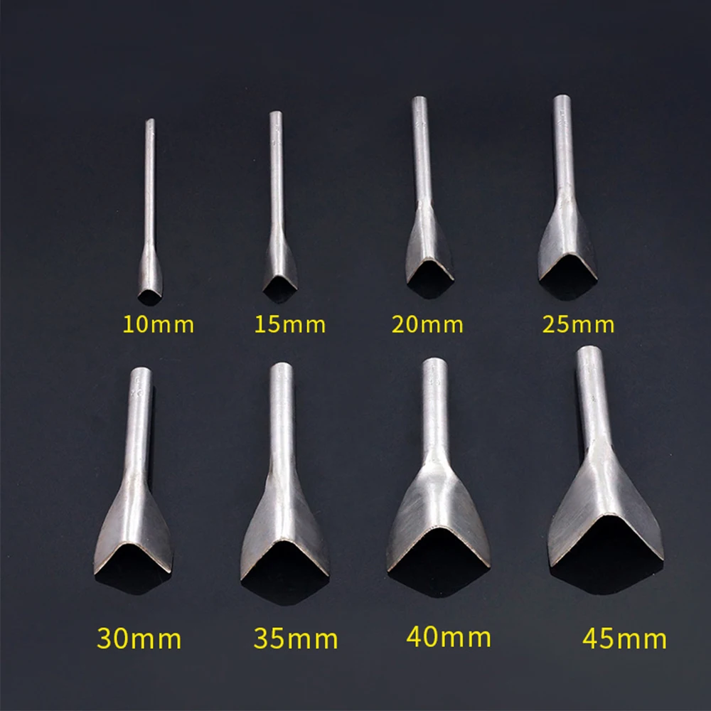 

Leather Craft Tools V Shape Cutter Punch Strap Belt Wallet End For Home Leather DIY Handwork Tool Costura 10/15/20/25/45mm