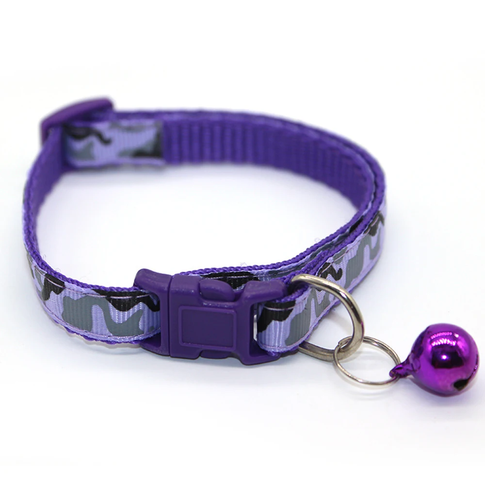

Adjustable Nylon Dog Collars Pet Collars With Bells Necklace Collar For Little Dogs Cat Collars Pet Supplies Hot Sale dropship