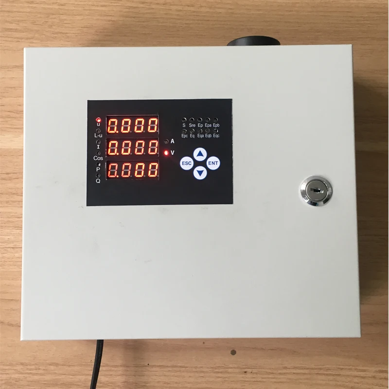 Real Time Electric Power Monitoring and Controlling System supports GSM Network or Ethernet integrated to Cloud Platform