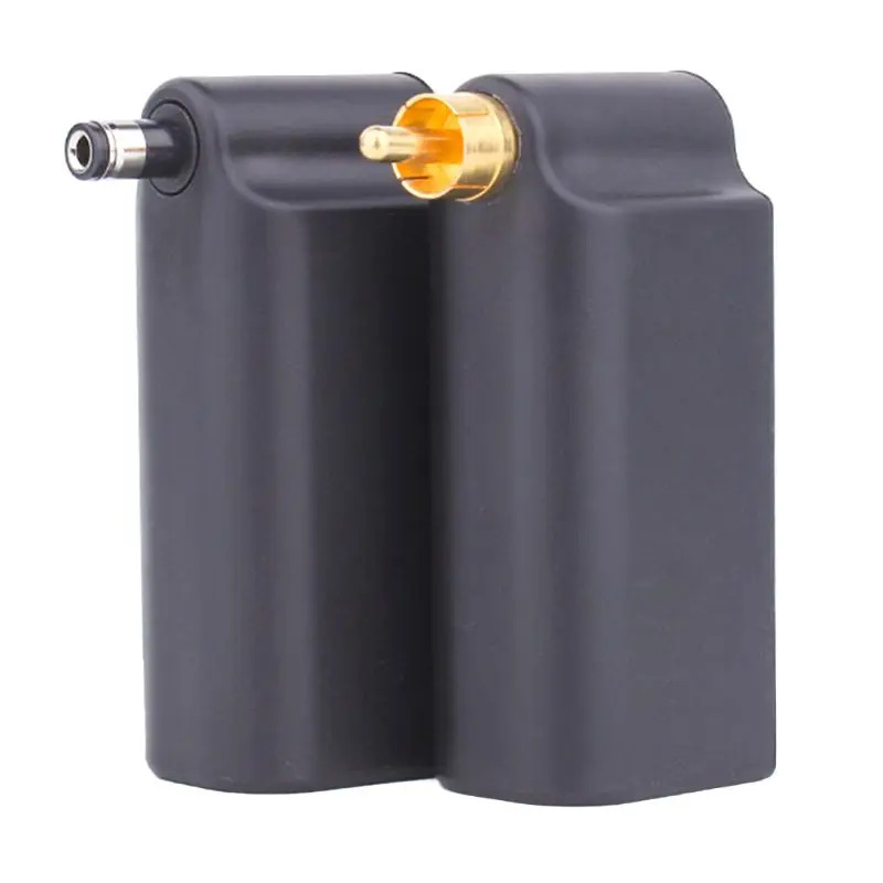 

Wireless Tattoo Power Supply Battery Pack RCA & DC Connection For Tattoo Machine