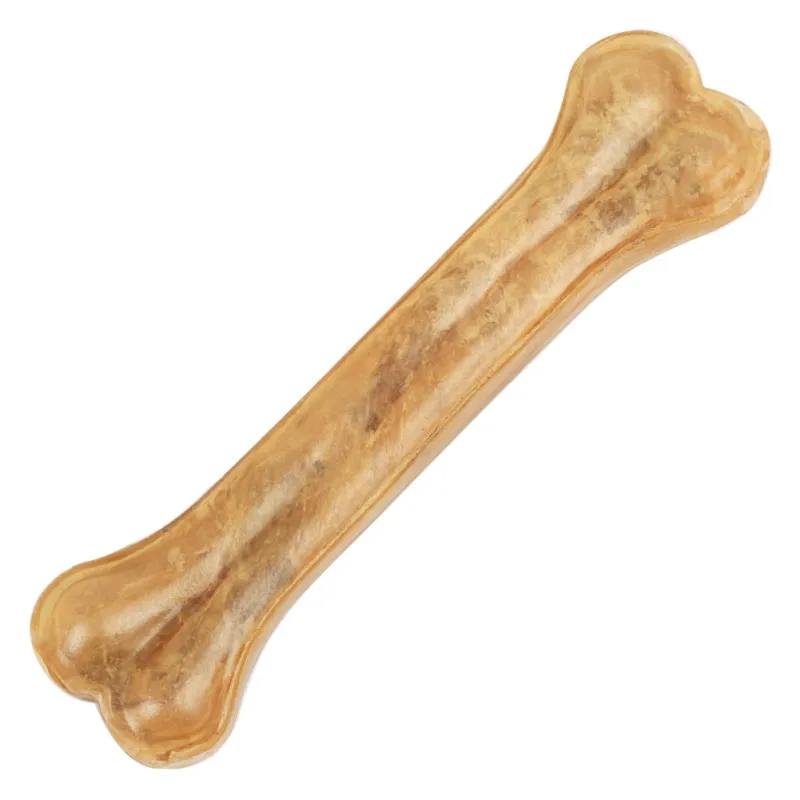 Воловья кожа нажимающая кость Жевательная палочка для прорезывания зубов закуски продукты лакомства кости для собак для домашних животных товары для собак игрушка для собак - Цвет: Серый