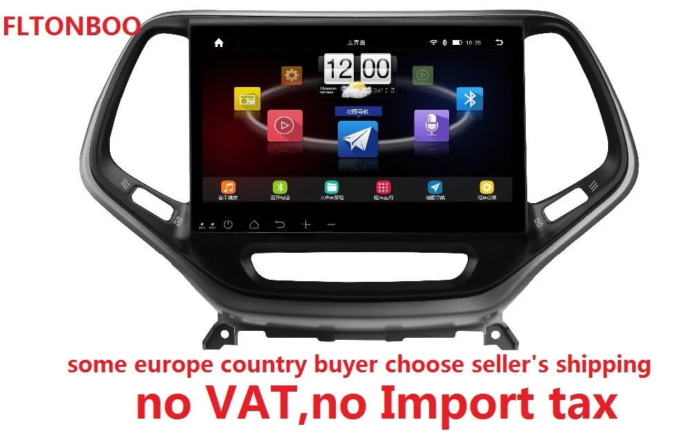 

10.1 inch 1024 x600 quad core Android 7.0 for JEEP CHEROKEE 2016,car deckless gps navigation,CANBUS,3G,BT,Wifi,