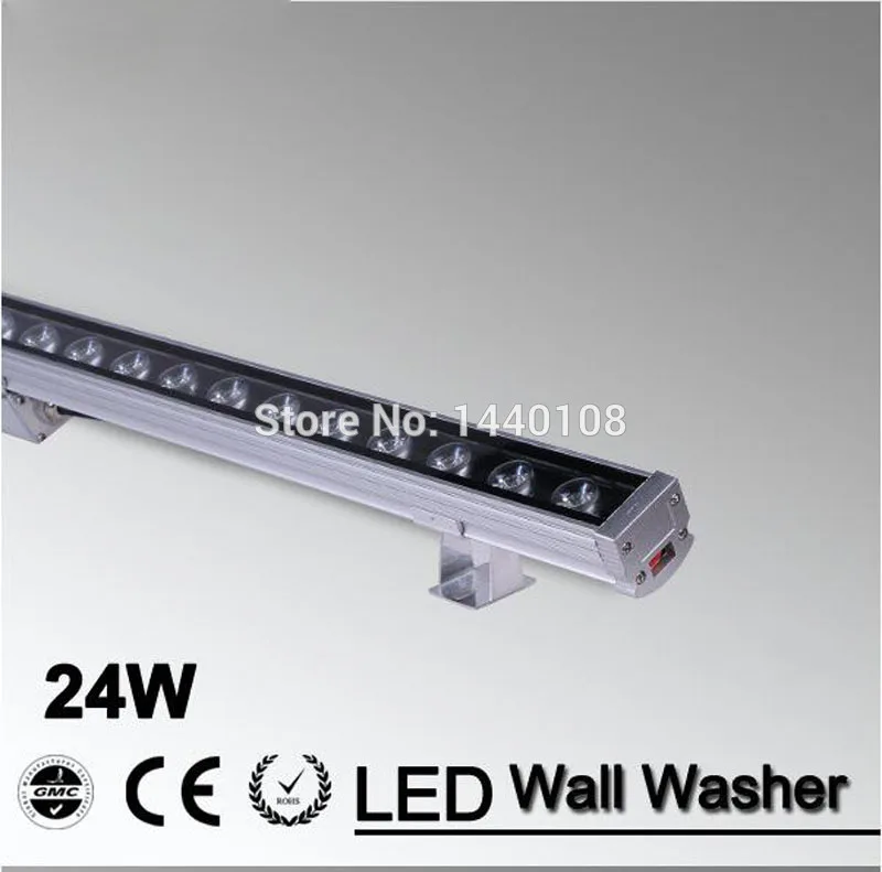 5 шт. линейный светодиодный светильник для мытья стен s 24 Вт AC85-265V