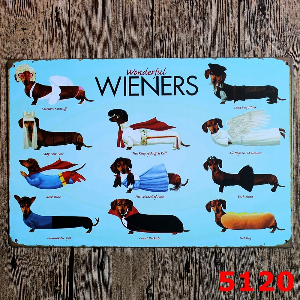 sausage dog plate