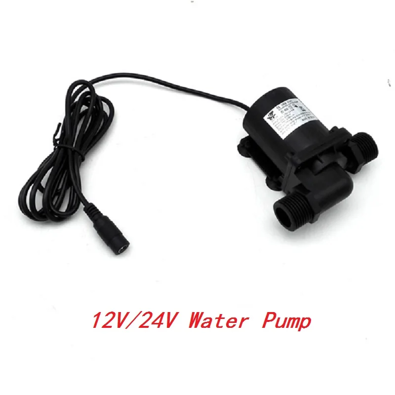 

800D 12V 24V Solar Booster Brushless DC Pumps 1000L/H High Pressure Auto Cooling Submersible Water Pump
