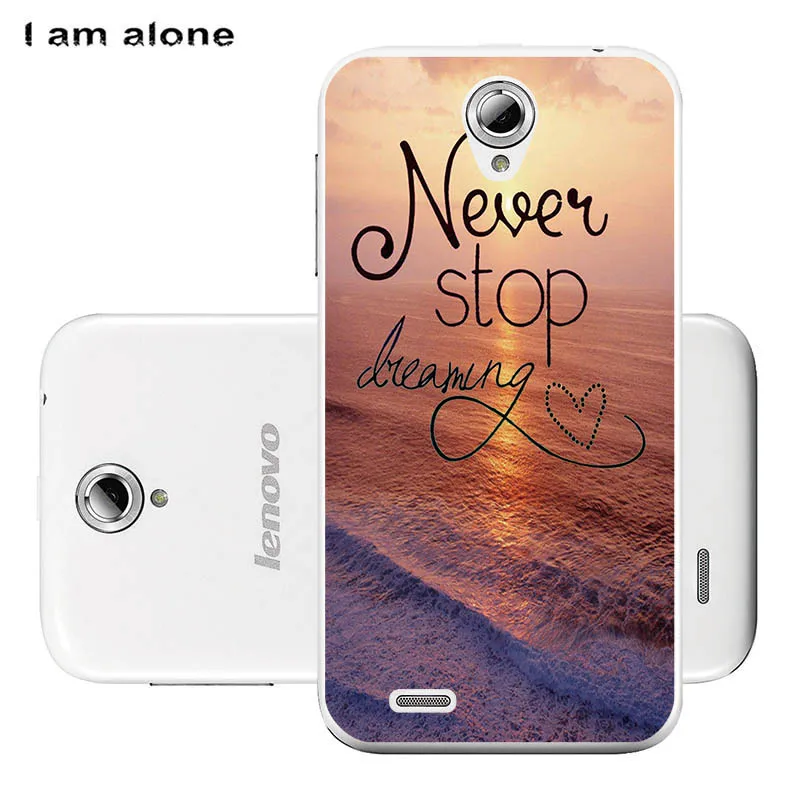 Чехлы для телефонов I am alone для lenovo A859 5,0 дюймов Мягкий ТПУ мобильный Модный Цветной милый чехол для lenovo A859 сумки - Цвет: Soft TPU S94