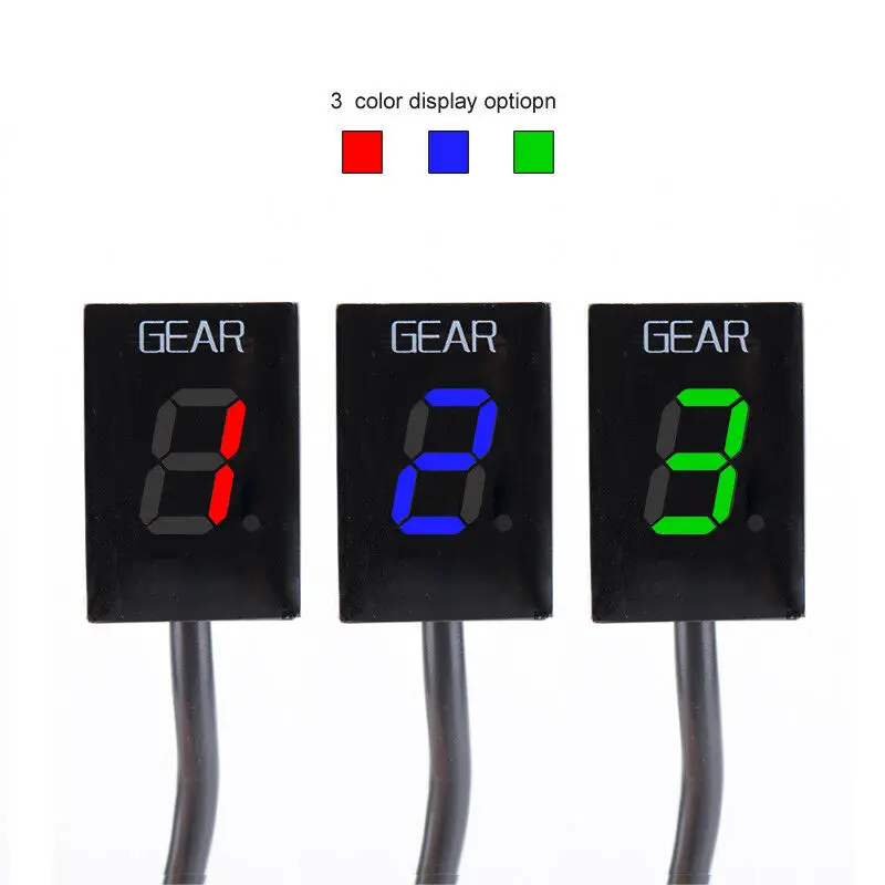 

Motorcycle LCD Digital Meter 1-6 Level Gear Indicator For Ducati Streetfighter 848 1100S 1100 S 2009 2010 2011 2012 2013 2014