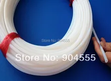 PTFE OZONE Teflon pipe Polytetrafluoroethylene tube high and low temperature resistant ID 10MM OD12MM 10X12MM white