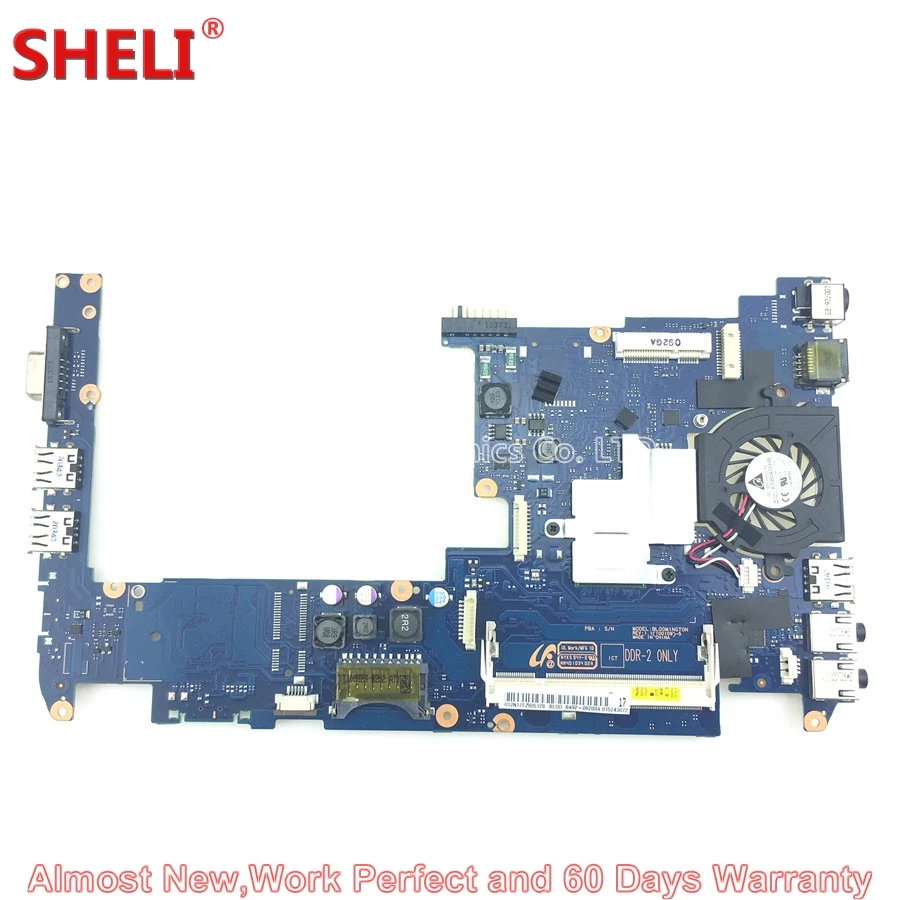 MOUGOL BA92 06209A 06209B материнская плата для ноутбука samsung N150 NP BA41 01185A BLOOMINGTON N450 DDR2